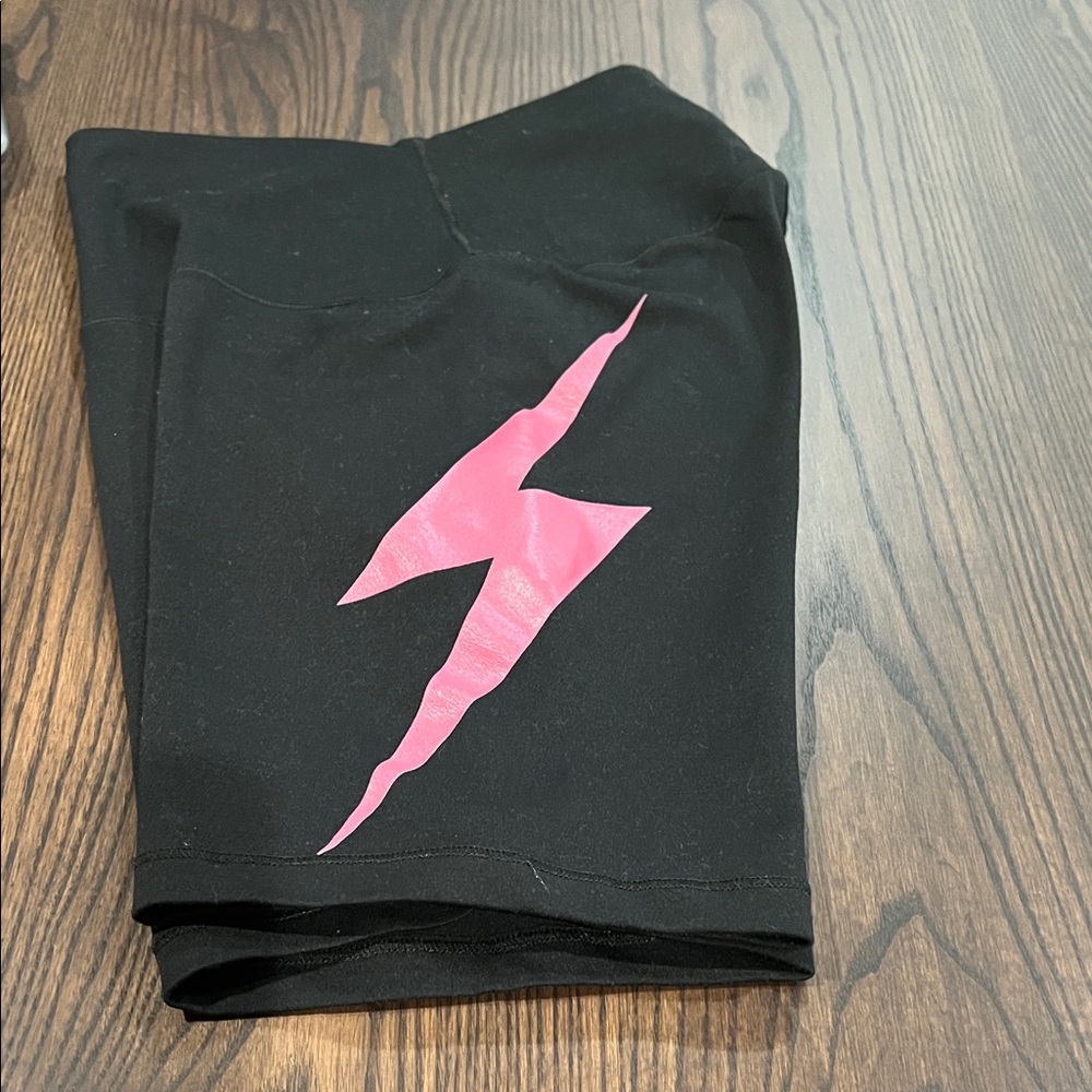 Black and Pink Women's Shorts aviator nation XS - Picture 4 of 15
